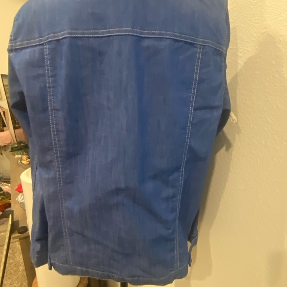 D&C denim jacket light weight size S/M - Picture 8 of 8